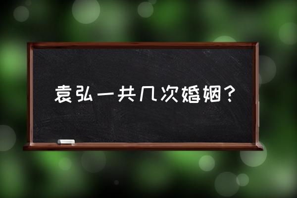 张歆艺怎么瘦的20斤 袁弘一共几次婚姻？