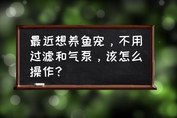 我的世界狗怎么生成 最近想养鱼宠，不用过滤和气泵，该怎么操作？